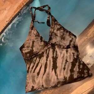 Tie-dye halter Top 😊